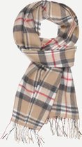 Steppin' Out Herfst/Winter 2021  Merino wool scarf Mannen - Regular Fit - Merinowol - Beige (one)