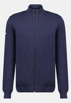 DEELUXE Gebreid vest met rits LINE Navy