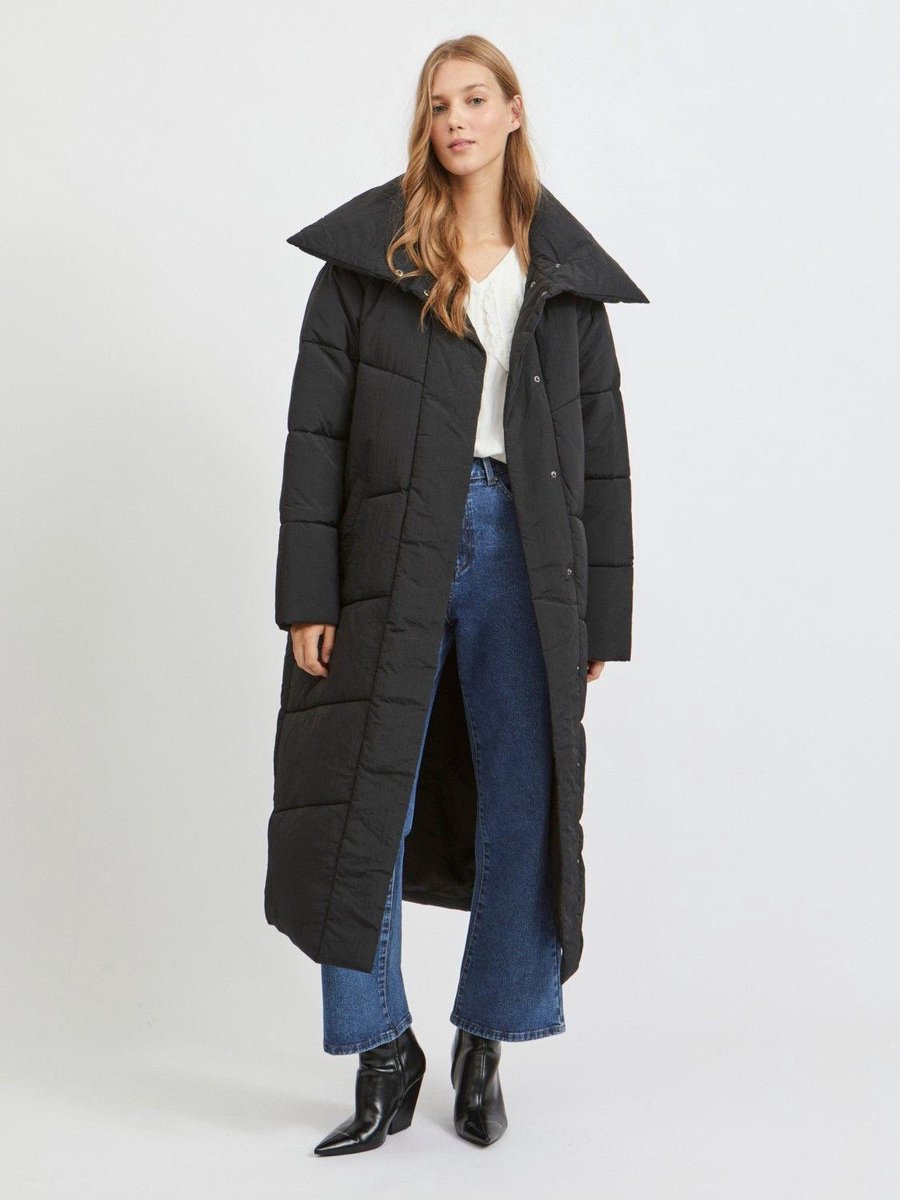 vila-vilouisa-padded-coat-dames-jas-maat-l-bol
