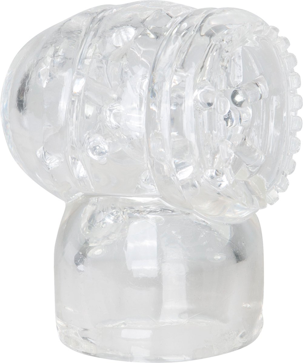 Goedkoopste EasyToys Wand Collection – Opzetstuk Met Masturbator - Clear