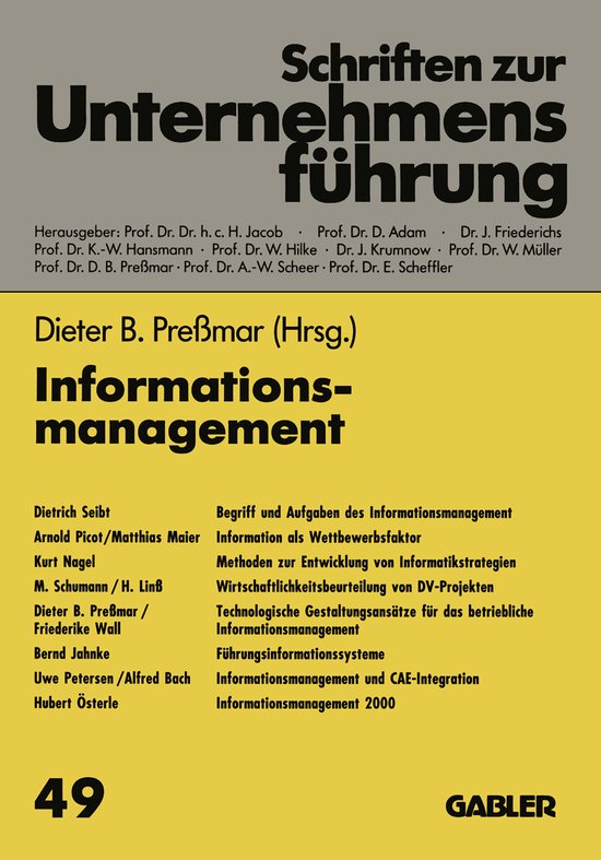 Informationsmanagement - cover