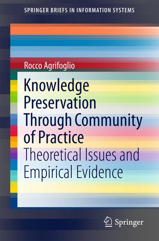 Knowledge Preservation Through Community of Practice - cover
