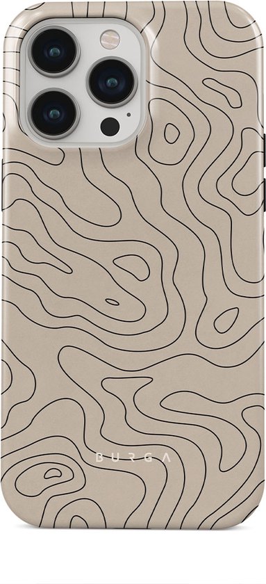 Foto: Burga tough case apple iphone 14 pro hoesje wild terrain print