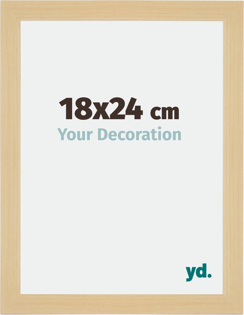 Your Decoration - Fotolijst 18x24 cm - MDF - Ahorn Decor - Mura