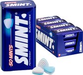 SMINT | XL Smints Blik | Peppermint | 12 Stuks | 12 x 35g (12 x 50 stuks)