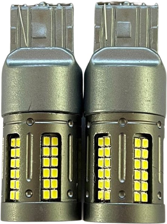 XEOD W21/5W T20 Xtreme - LED - Canbus - Wit - Duplo - Stadslicht - Dagrijverlichting - DRL