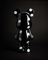 BLOGO Tirelire Design Collection BE@RBRICK « TEDDY BLACK» Décoration Polyrésine 20 x 20 x H 40 cm
