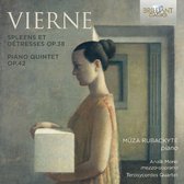 Muza Rubackyte - Vierne: Spleens Et Detresses & Piano Quintet (CD)