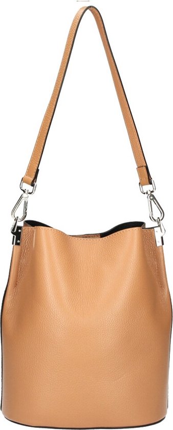 Sac à Main Cuir Italien Noir | Sac Bandoulière Femme | Grand Format | Neuf Sans Étiquettes