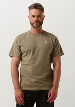 Forét Ponder T-shirt Polo's & T-shirts Heren - Polo shirt - Groen - Maat XL