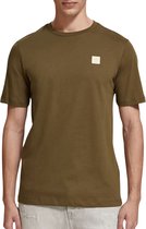 Scotch & Soda T-shirt essentiel Logo Badge T-shirt 176898 6895 taille homme- XXL