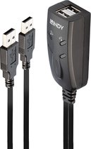Cable KVM LINDY 32165 Black