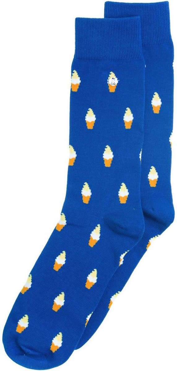 Alfredo Gonzales Ice Cream Sokken AG-Sk-ICE-02 134 Blue S(38-41)