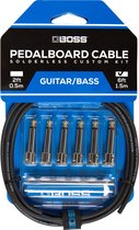 Boss BCK-6 Solderless Pedalboard Cable Kit 1,5 m - Patchkabel