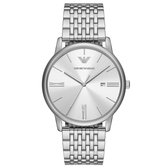 Emporio Armani Minimalist AR11599 Horloge - Staal - Zilverkleurig - Ø 42 mm