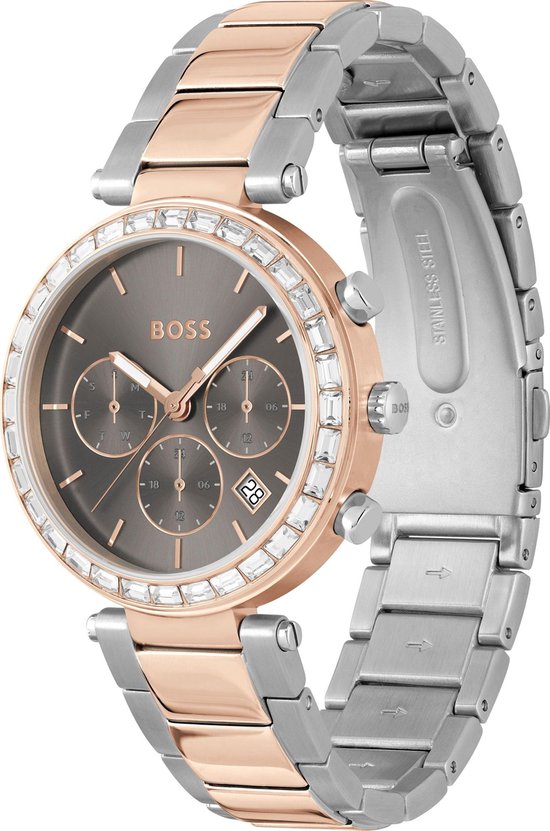 Hugo Boss Andra 1502690 Horloge - Staal - Multi - Ø 39 mm