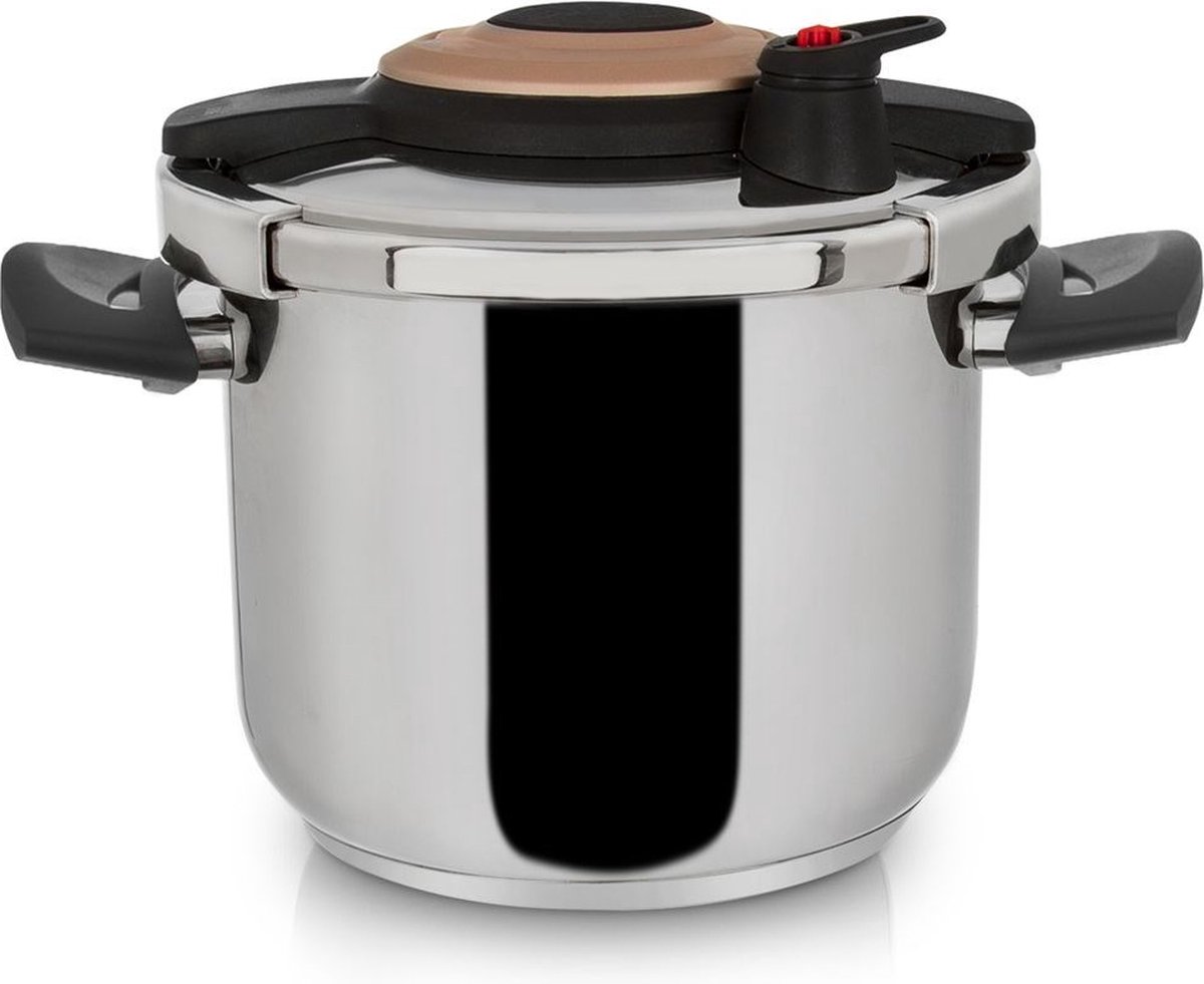 Snelkookpan Edelstaal met Automatische Vergrendeling 5 l - Pressure Cooker