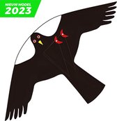 Verjager® Dissuasion des oiseaux - Dissuasion des pigeons - Épouvantail - Dissuasion des hérons - Kite Hawk - Set complet - Version Pro