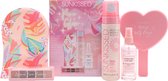 SUNKISSED Pure Glow Collection Zelfbruiner Geschenkset Vrouwen - Incl. Zelfbruiner Mousse, Face Mist, Oogschaduw, Zelfbruiner Handschoen & Spiegel - Kleur Medium