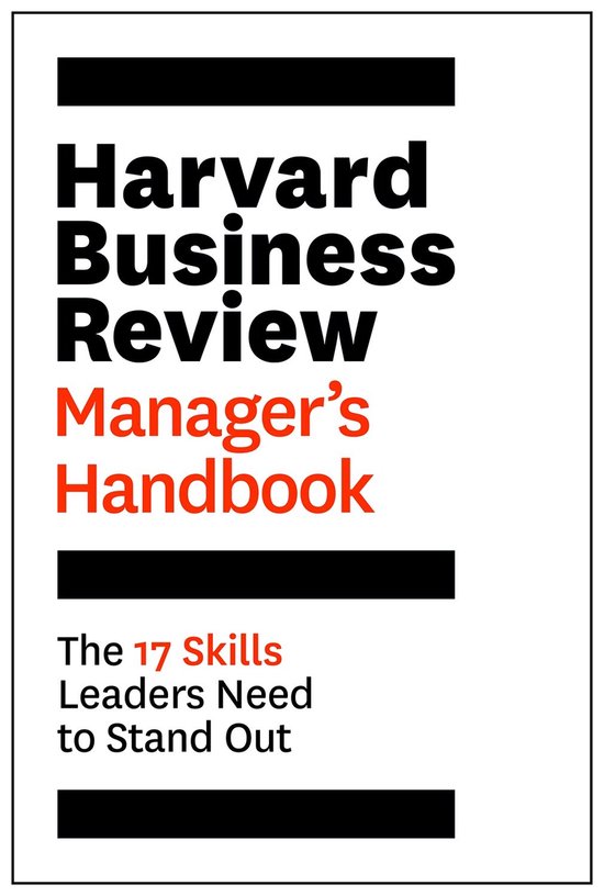 The Harvard Business Review Manager's Handbook - cover