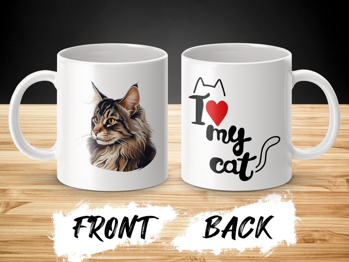 Mok Norwegian Forest cat - kat - I love my cat - cat lovers - katten