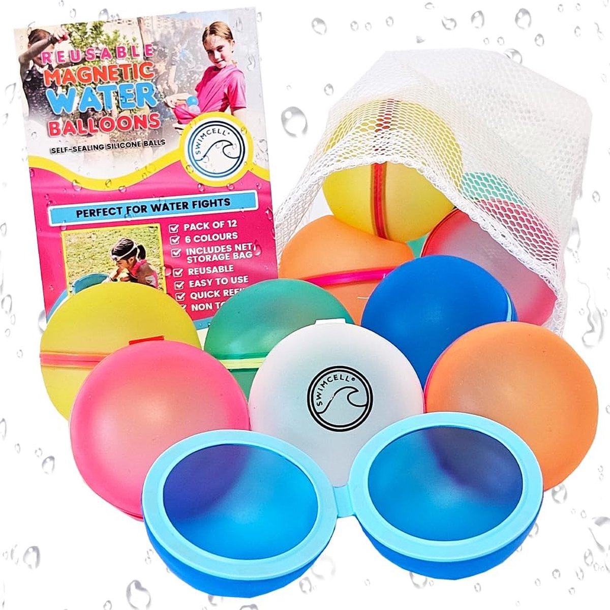 Herbruikbare waterballonnen 12 stuks kopen? - België - Dat doe je goed