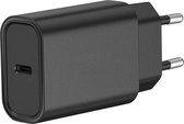 USB C Adapter - Snellader Geschikt voor iPhone en Samsung - GaN Oplader - 30W Vermogen - Stekkerblok - Zwart
