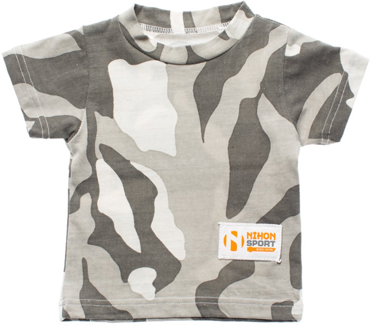 Baby Camoeflage Shirt Grijs