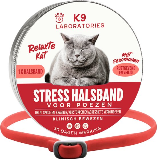 K9 Laboratories antistress feromonenhalsband voor katten