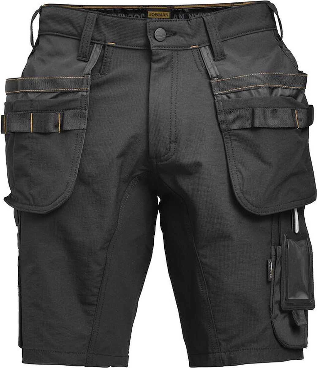 Jobman 2196 Stretch Shorts HP 65219618 - Zwart - C54