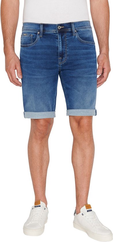 Pepe Jeans Super Weiche Gymdigo Jeans-Sweat Shorts JOE In Navy Blue | Pepe Jeans | Cinderella