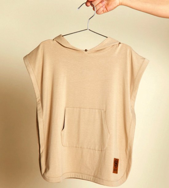 Cloby - Poncho - Sand - Strand - 3 tot 5 jaar van Cloby — afbeelding 4
