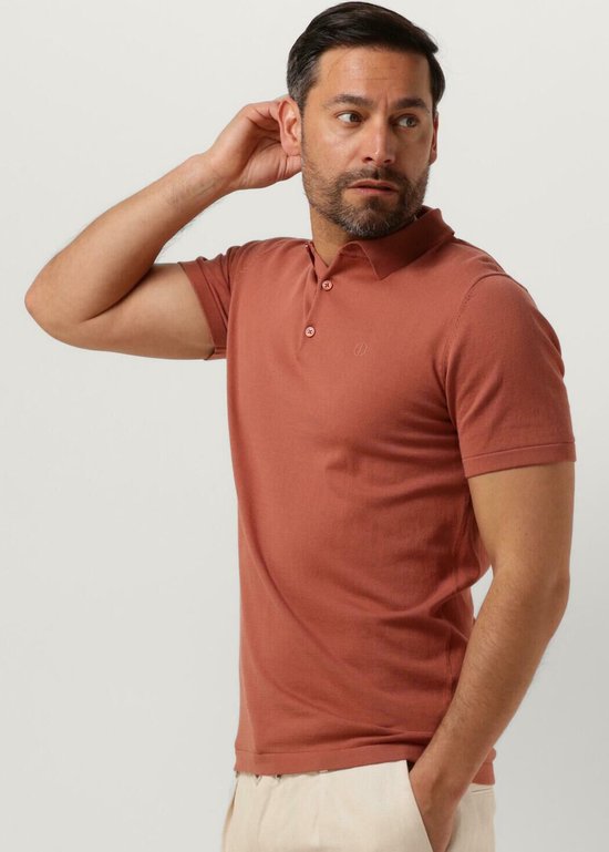 Dstrezzed Ds_camilo Polo Polo's & T-shirts Heren - Polo shirt - Rood - Maat L