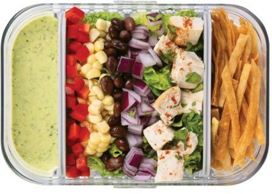 Pack It - Box voor Lunch - Tritan - Grijs van Pack It — afbeelding 3