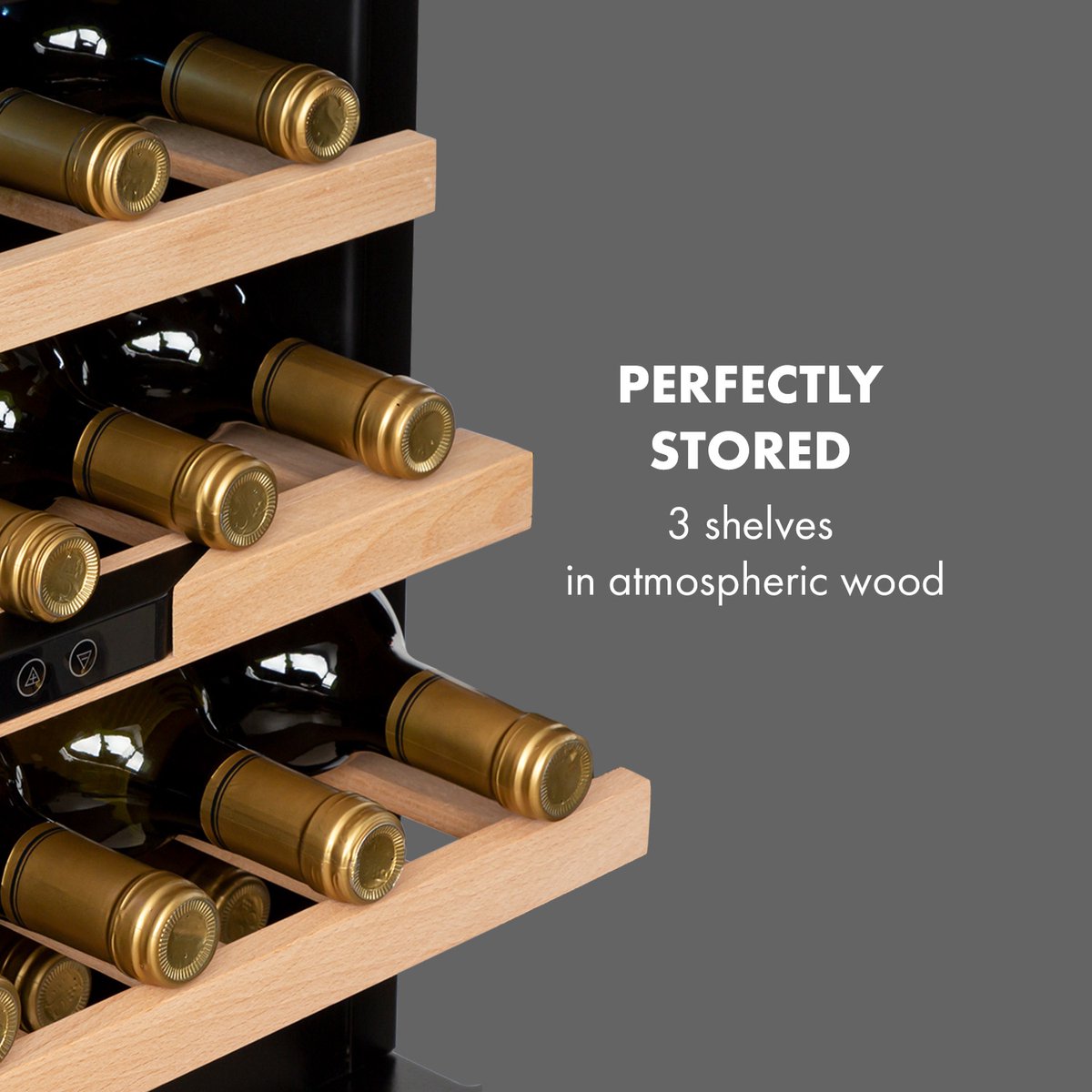 Klarstein Vinsider 24 Inbouw Uno Inbouwwijnkoelkast - 24 - afbeelding 3