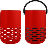 kwmobile siliconen hoesje voor mini-speaker - geschikt voor Bose Portable Home Speaker - Flexibel materiaal - Speakercase in rood