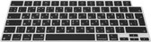 kwmobile siliconen toetsenbordbeschermer QWERTY (Russisch) geschikt voor Apple MacBook Pro 16" (2023) M2 A2780 / M3 A2991 - Keyboard cover in zwart