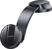 Duzzona Houder - Compatibel met MagSafe - Magnetische Dashboard Telefoonhouder Auto - met Zuignap - Draadloos Opladen 15W - Zwart