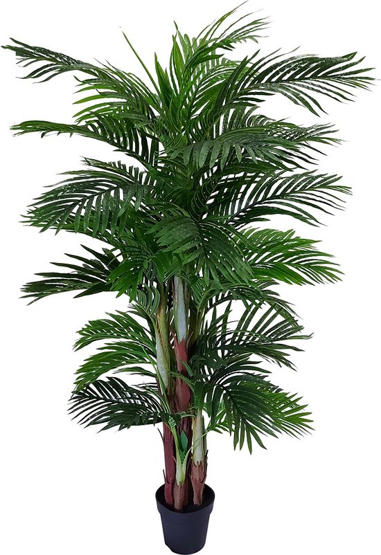 Kunst Arecapalm Panama Groot | 170cm - Namaak arecapalm panama - Kunstplanten voor binnen - Kunstplant arecapalm panama