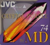 JVC Crystal Purple 74 minuten minidisc