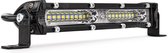 AMiO Barre LED / Barre Lumineuse - Faisceau Combo Spot de 18 cm, Lampe de Travail Offroad 9-36v [7 Pouces]
