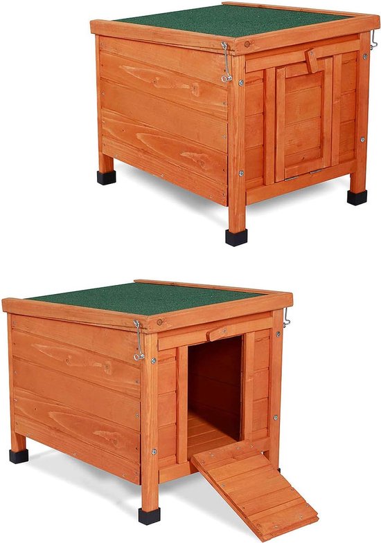 Konijnenhok kopen bij | houten konijnenhokken