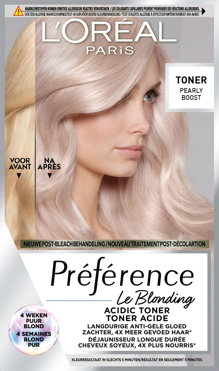 L'Oréal Paris Le Blonding 02 tonende kleuring toner - Pearly Boost