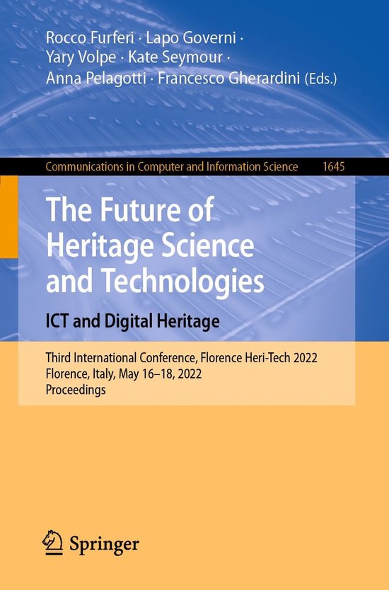 Springer Nature Proceedings Computer Science - The Future of ... - cover