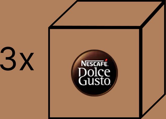 Nescafé Dolce Gusto capsules Café au Lait - 90 koffiecups voor 90 koppen koffie