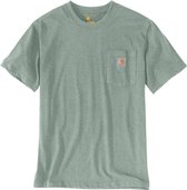 Carhartt K87 Pocket S/S T-Shirt 103296 Loden Frost Heather-XXL