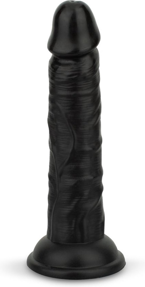 Goedkoopste Dildo zonder ballen 12 cm - Zwart