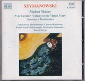 Stabat Mater / Veni Creator - Karol Szymanowski - Polish State Philharmonic Chorus en Orchestra o.l.v. Karol Stryja