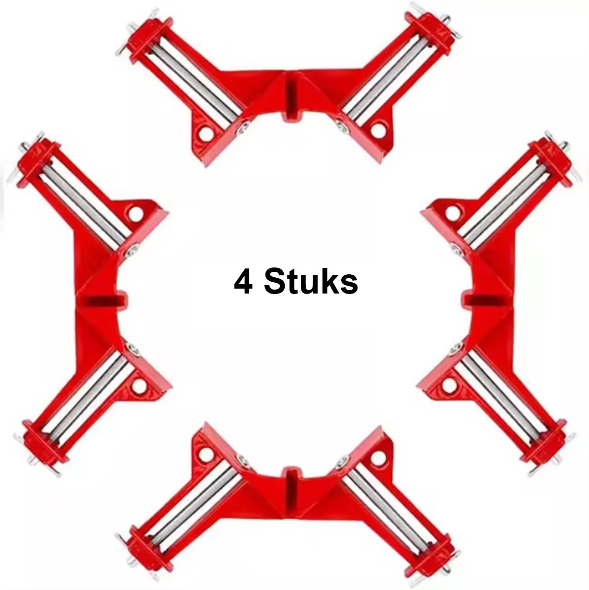 Hoekklemmen - Set van 4 - Hoek Lijmklemmen