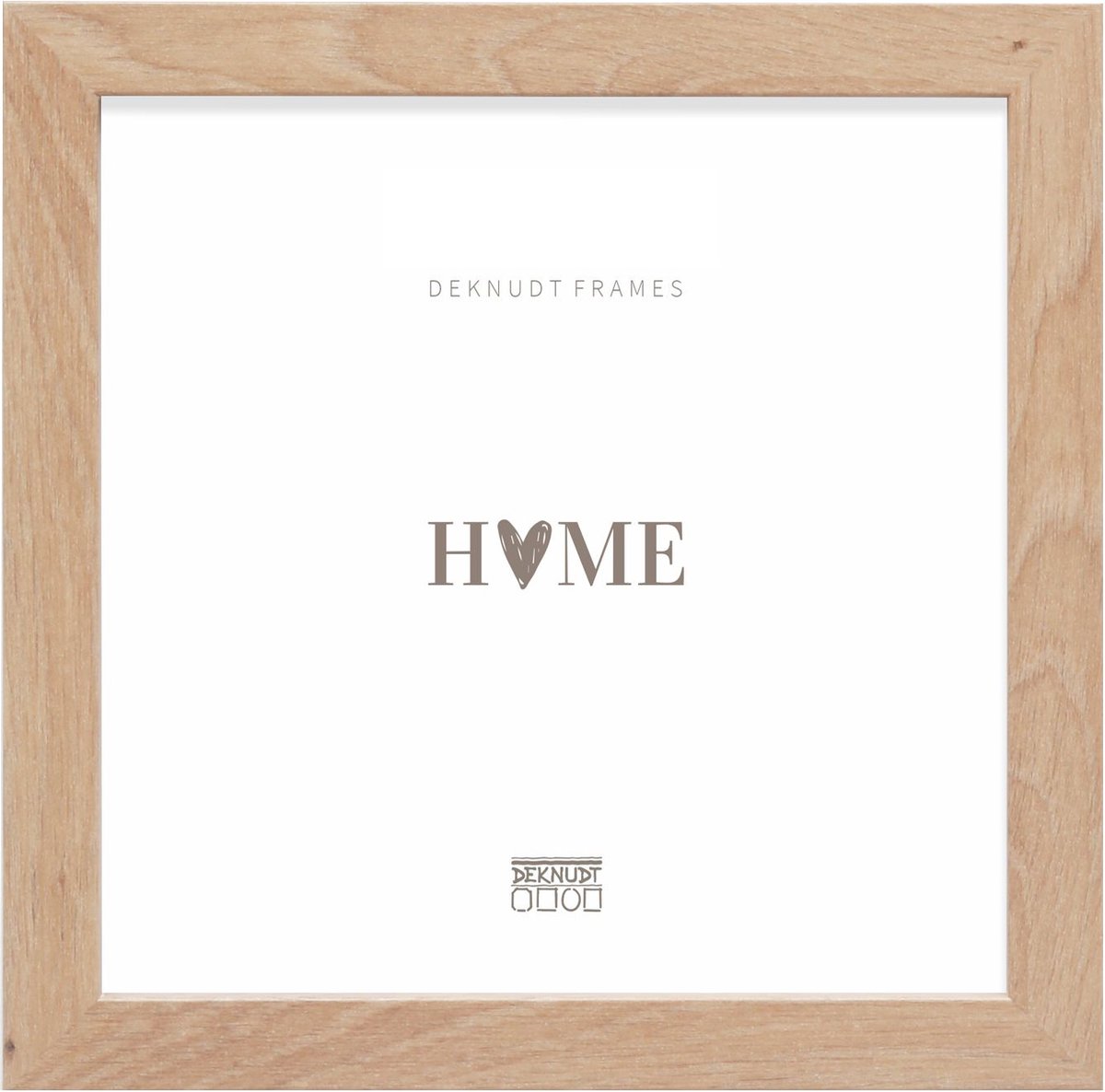 Deknudt Frames fotolijst - S45SH1 - naturel hout - fotomaat: 50x50 cm